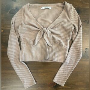 Abercrombie and Fitch ribbed long sleeve